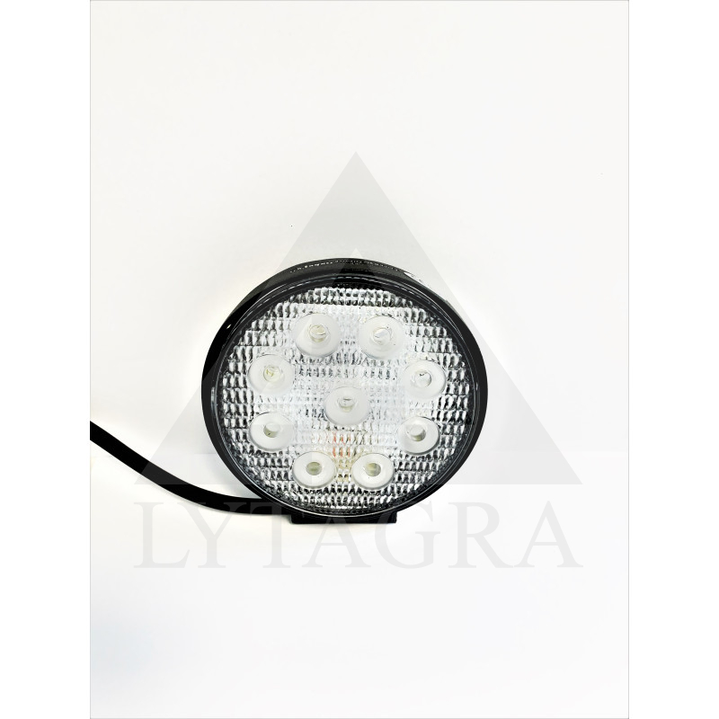 B139835 LED DARBA LUKTURIS 27W (APVALUS)
