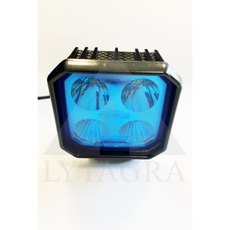 B140441 LED DARBA LUKTURIS 9W ZILS (PURKSTUVUI)