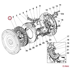 85-1601130 SAJŪGA DISKS