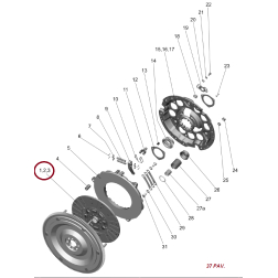 85-1601130-01 SAJŪGA DISKS MTZ