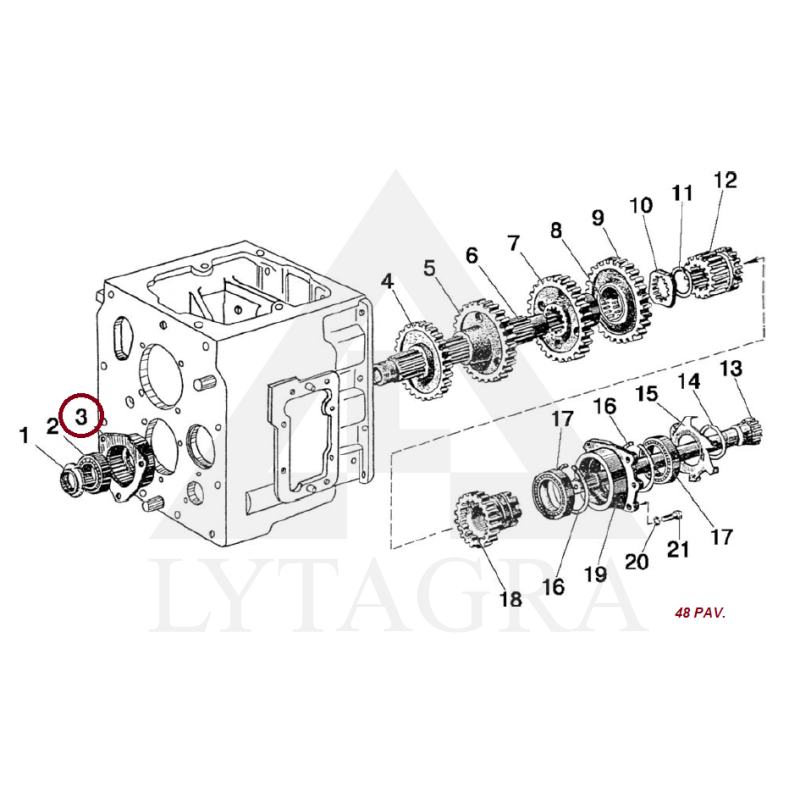 50-1701184 LIGZDA