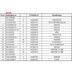 72-2301055-01 TILTA KORPUSS