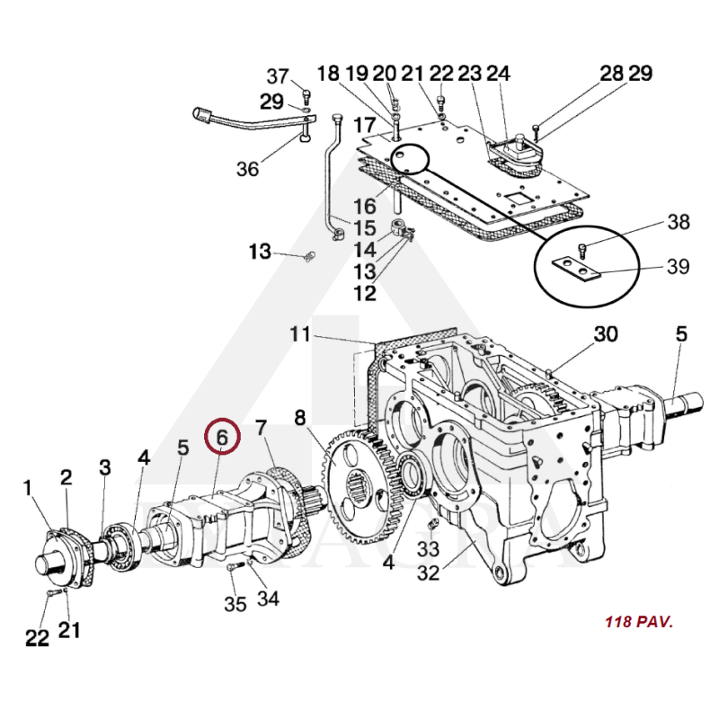 50-2407018-01 PUSASS KORPUSS 1025