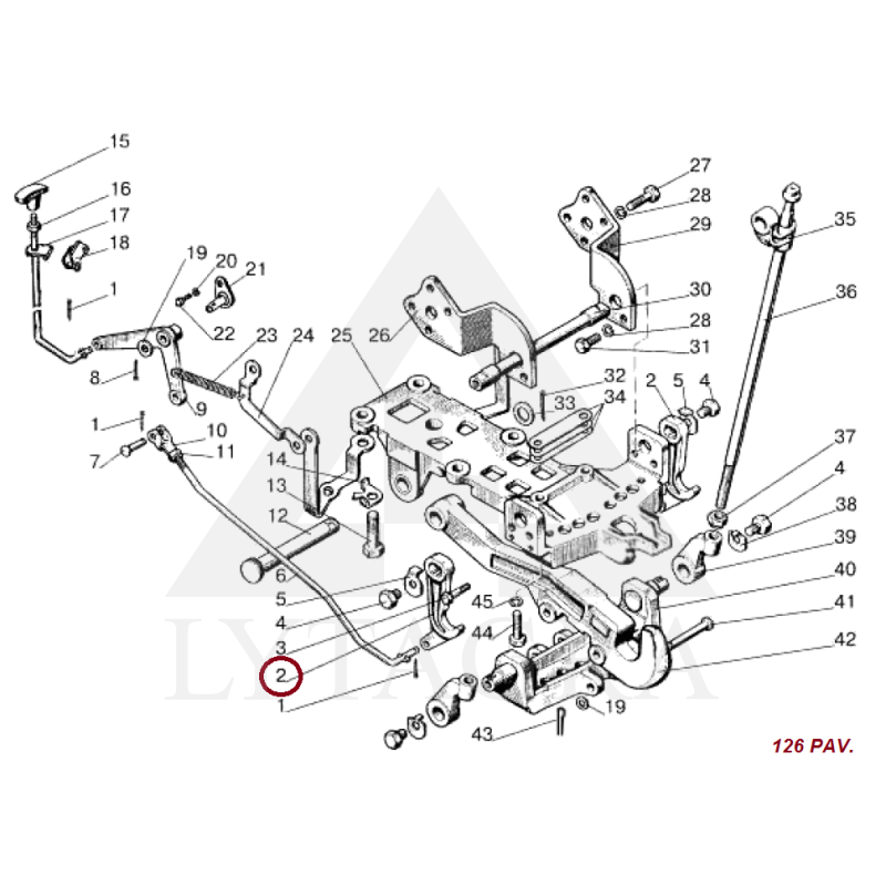 80-2807077 HIDROĀĶA FIKSATORS