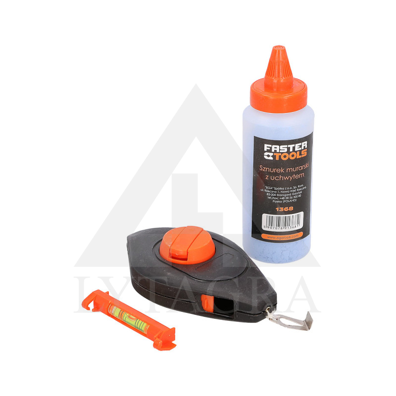 1368 CELTNIECIBAS AUKLA AR KRĪTU 15m/ FASTER TOOLS