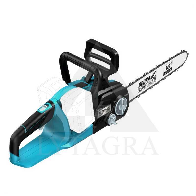 DED7195V Akumulatora ķēdes zāģis 2x18V / Ded