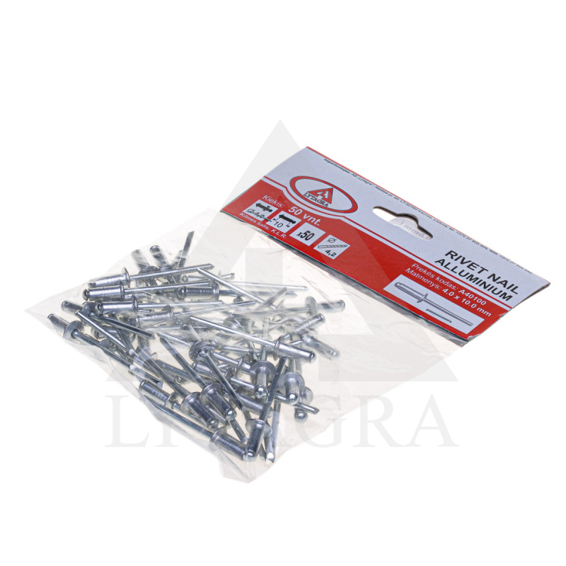 A40100 KNIEDES 4.0x10.0mm / 50 GB. / Lytagra