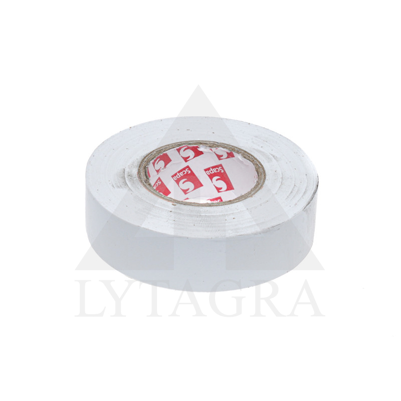 IZOLĀCIJAS LENTA PVC 25MX19MMBALTA (120)