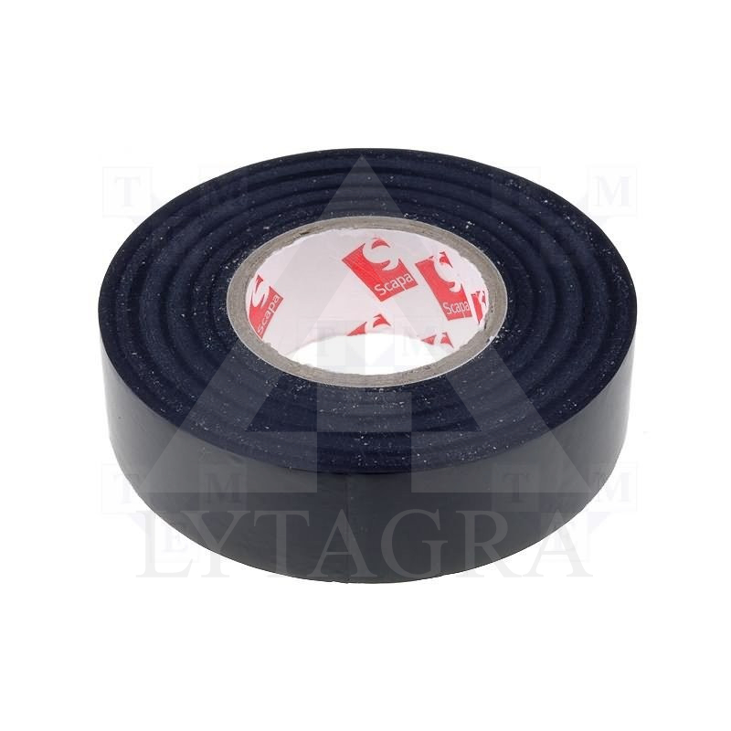 IZOLĀCIJAS LENTA PVC 25MX19MMMELNA