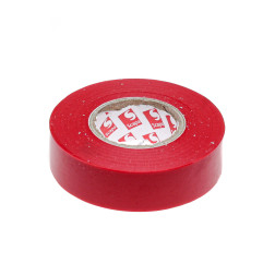 IZOLĀCIJAS LENTA PVC 25MX19MMSARKANA