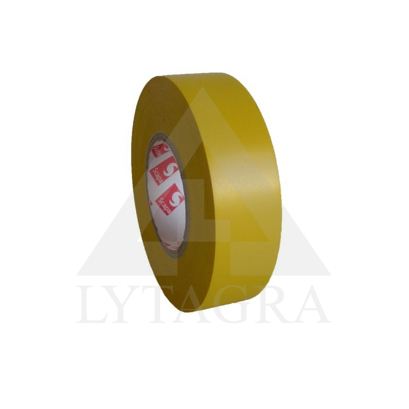 IZOLĀCIJAS LENTA PVC 25MX19MMDZELTENA