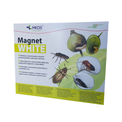 3005582 MAGNETS balts (20x25 cm) - ābolu un plūmju