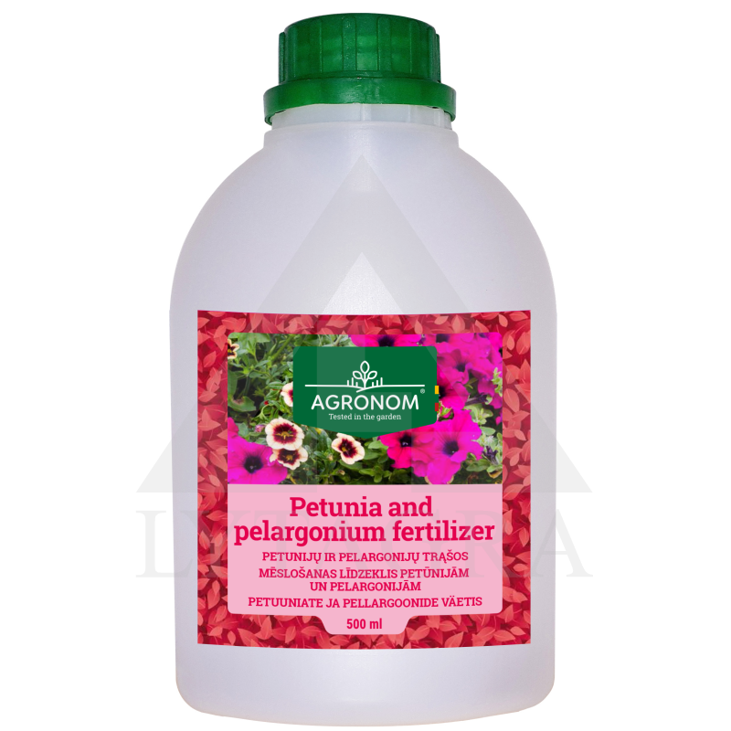 PETUNIJU UN PELARGONIJU MĒSLOJUMS 0,5L