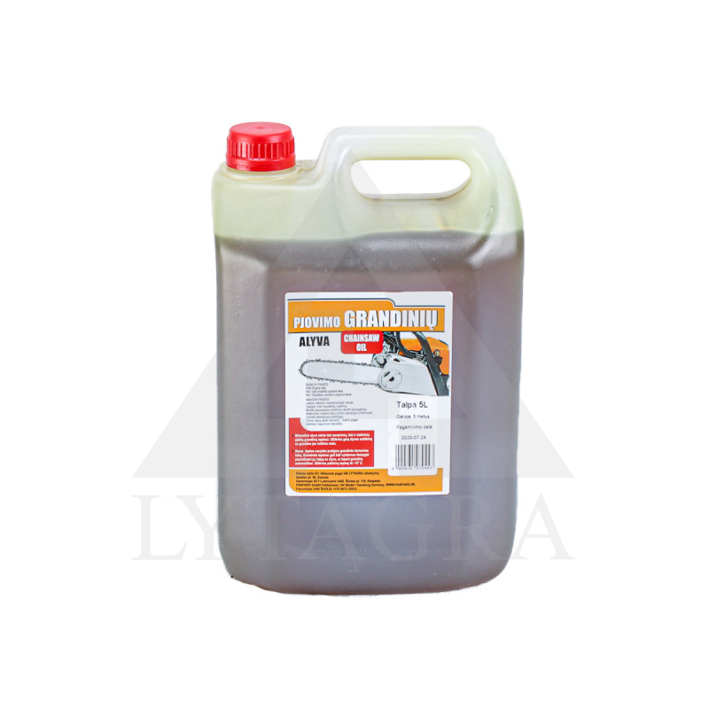 MOTORZĀĢU ĶĒŽU EĻĻA 5L (CHAINSAW OIL)