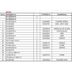 70-3001101  BUKSE