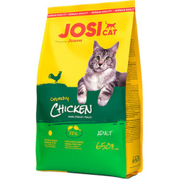 JOS0342 650gBARĪBA KAĶIEM JOSICAT CRUNCHY AR VISTU