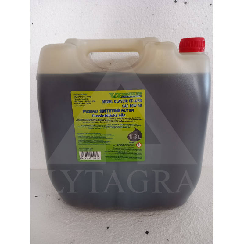 EĻĻA PUSSINT. 10W40 10L DIESEL CLASSIC