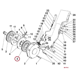 50-3502040 BREMŽU DISKS MTZ MTZ
