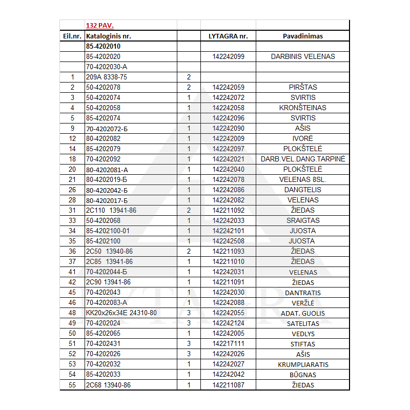50-4202078 PIRKSTS