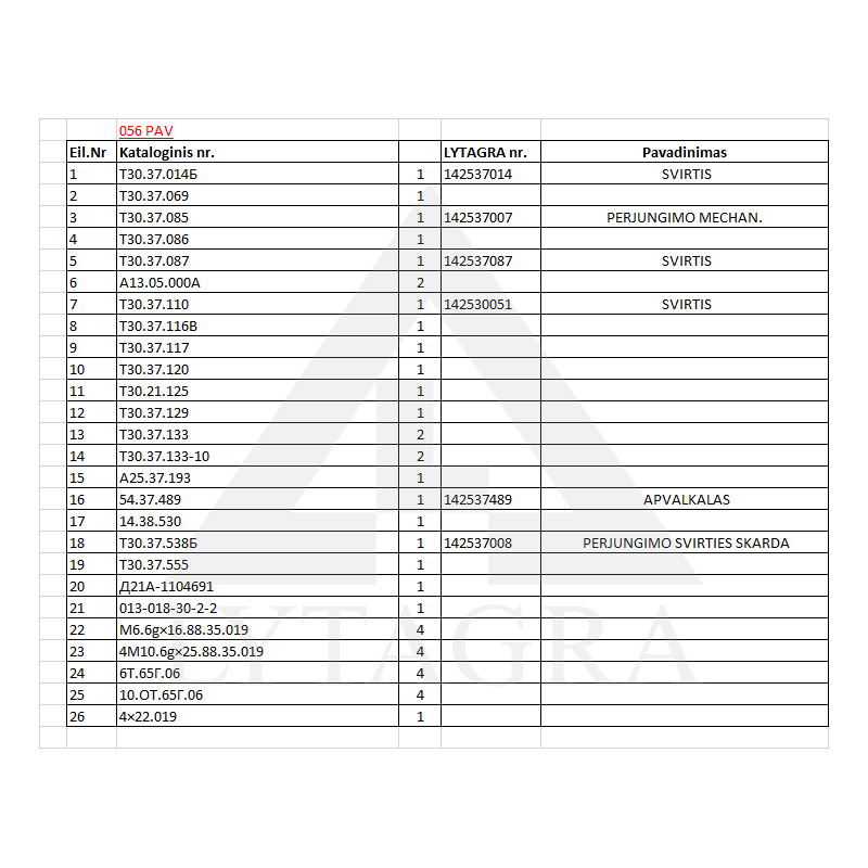 T30.37.110 SVIRA