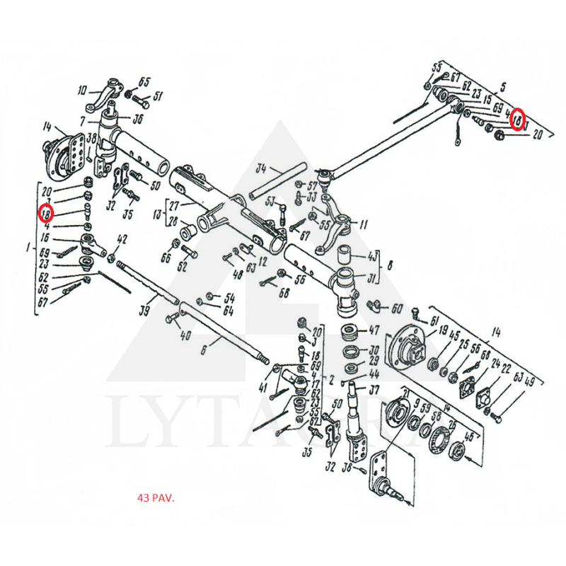A35.25.011 STŪRES  PIRKSTS T-25