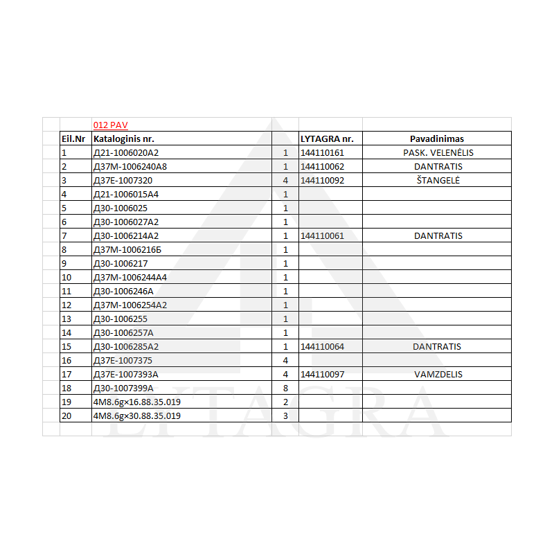 D30-1006214 A2 ZOBRATS