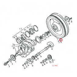 D22-1005332 SPARARATA VAINAGS T16/T-25/T-40