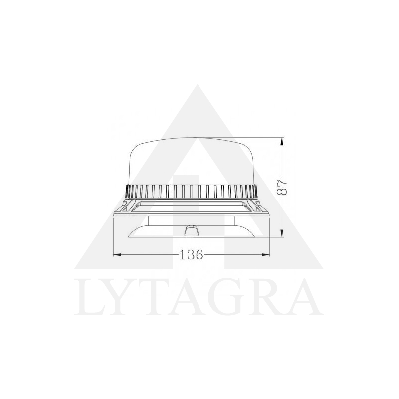 BĀKUGUNS 12/24 AR MAGNĒTU