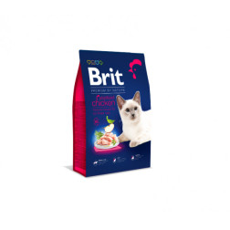 1.5KG KAĶU BARĪBA BRIT PREM/ STERILIZ.