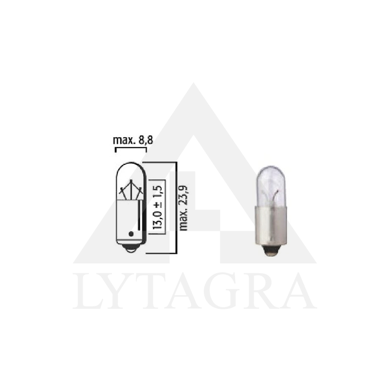 24/4 KL SPULDZE T4W BA9S 86303Z