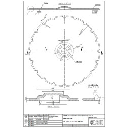 C 534899 451371/31-0526 SĒJM. DISKS VADER 410x5