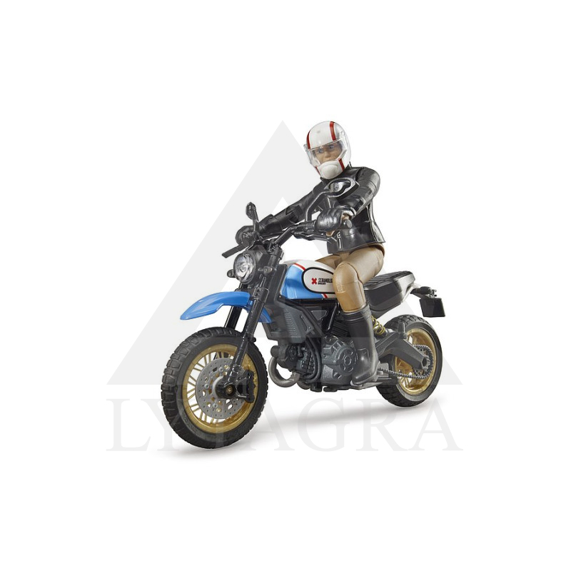 63051 BRUDER DUCATI MOTOCIKLS AR MOTOCIKLISTU