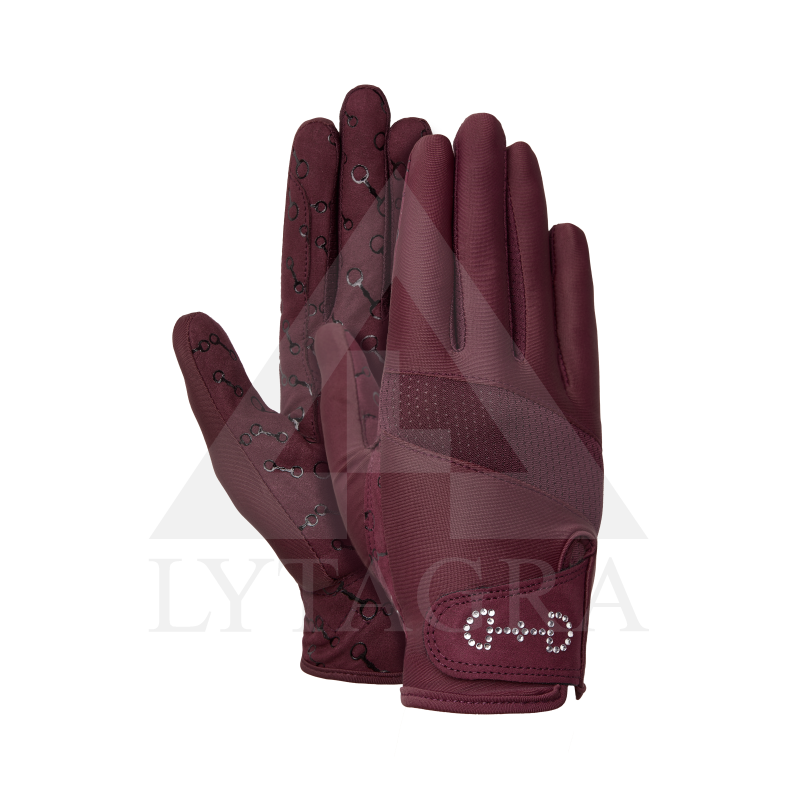 31723-RMBU-9 HORZE ARIELLE VASARAS  CIMDI AR PU ĀD