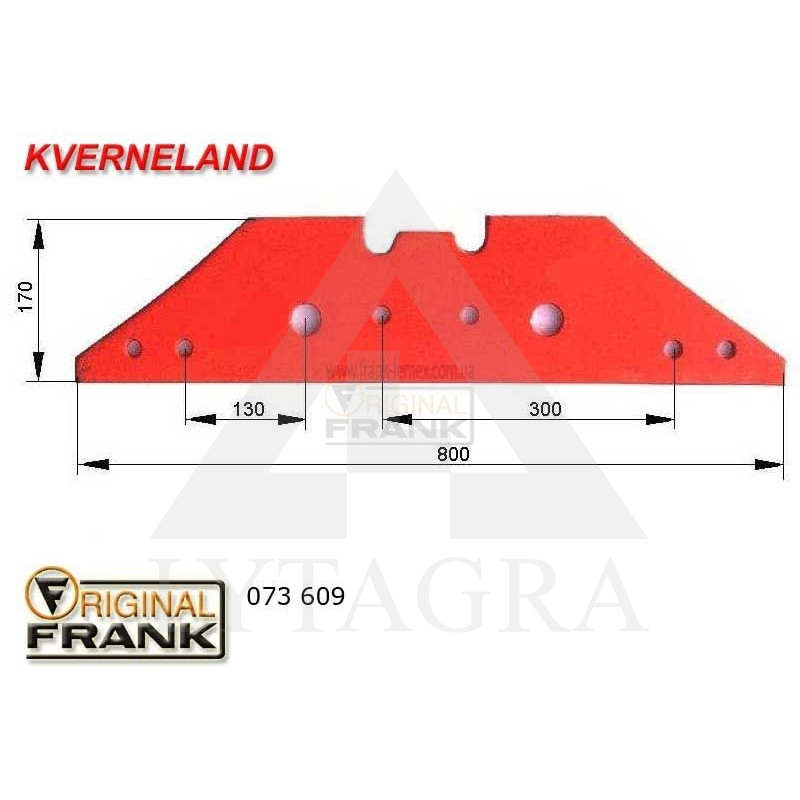 073609 LAUKA DĒLIS GARAIS /KVE
