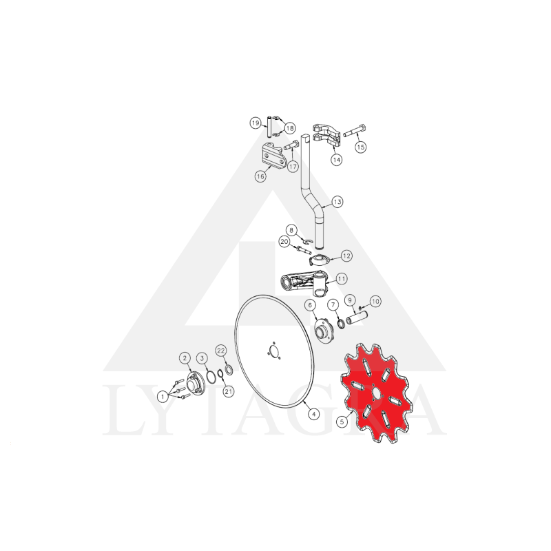 056115-18" DISKS KVERNELAND 3 URB. ROBOTS
