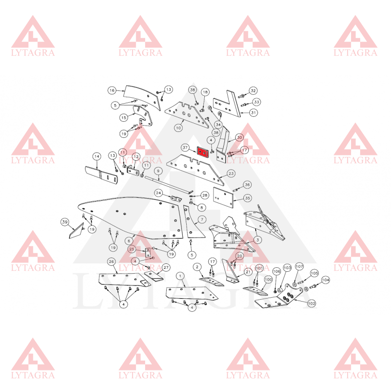 073614 AIZSARGS LAUKA DĒLIM L/K STORA80x12x2