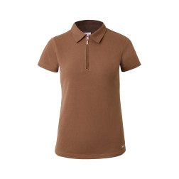 33564-BDBR-38 LIA KOKVIL.POLO KREKLS TRENIŅIEM
