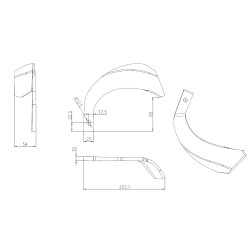 NAZIS FRĒZEI K581 LABĀS PUSES KUBOTA/ISEKI/YANMAR/MITSUBISHI