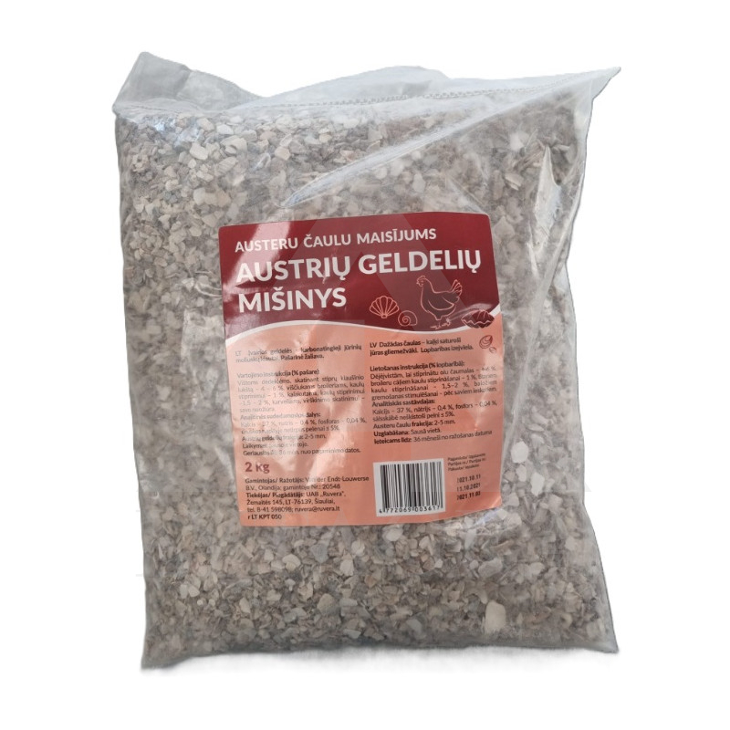 AUSTERU GLIEMEŽVĀKI 2KG