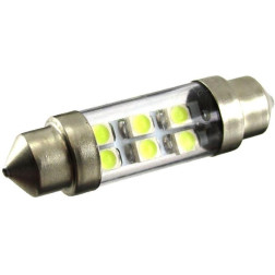 SPULDZE LED SV 12V39MM 6 DIOD. F39A-6S50-12V