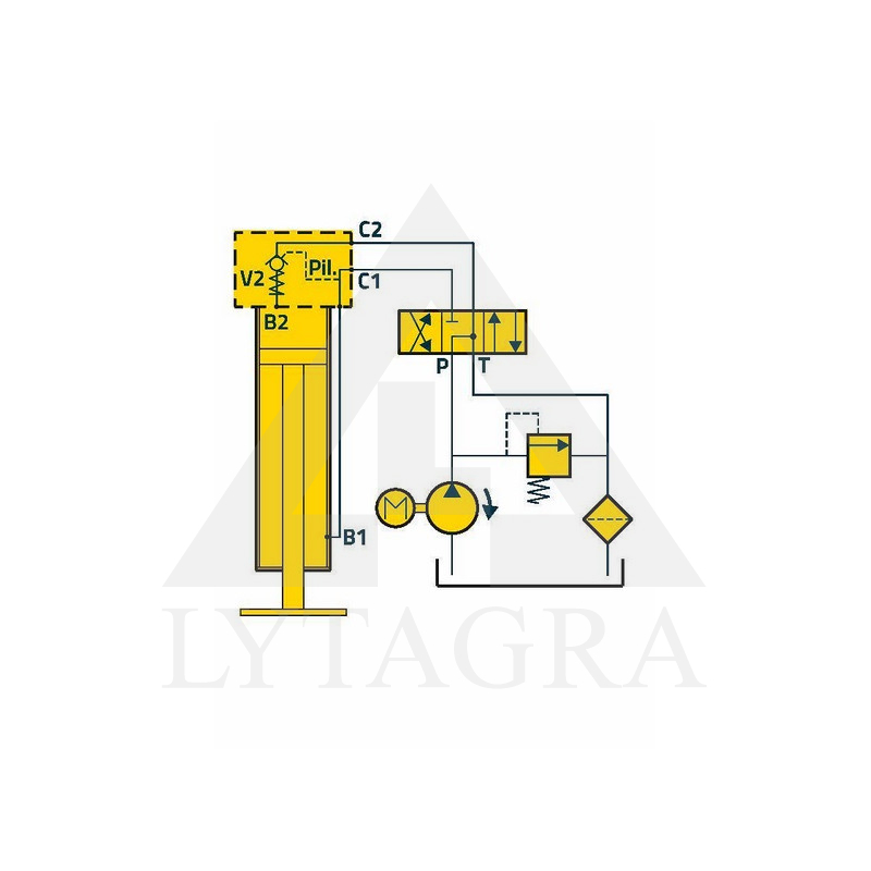 H940 PIEK. DOMKRATS HIDR. 1.9T