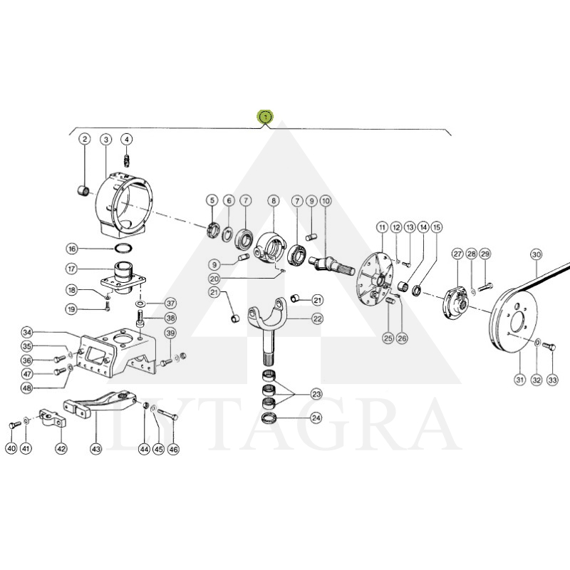 643656 REDUKTORS /CLAAS