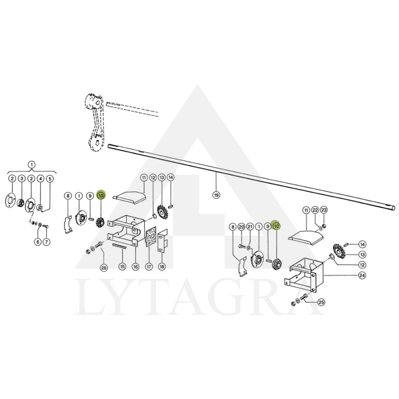 605588.1 ZOBRATS LEŅĶA REDUKT.L 90 Z 16 /CLAAS/