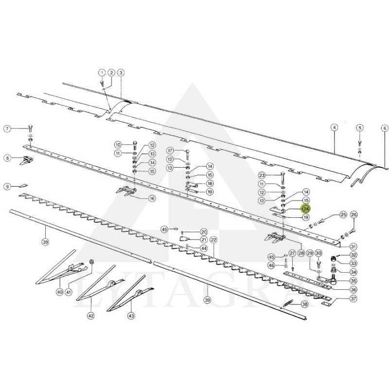 626755.0 GARĀ LĪSTE /CLAAS/