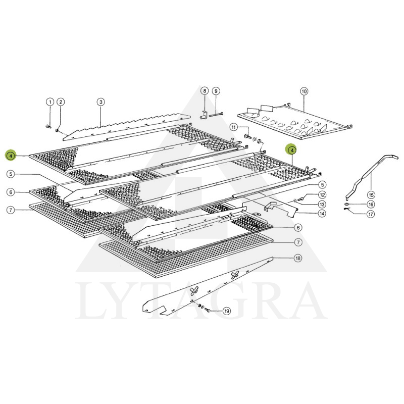 600115/646097 AUGŠĒJAIS SIETS CLAAS