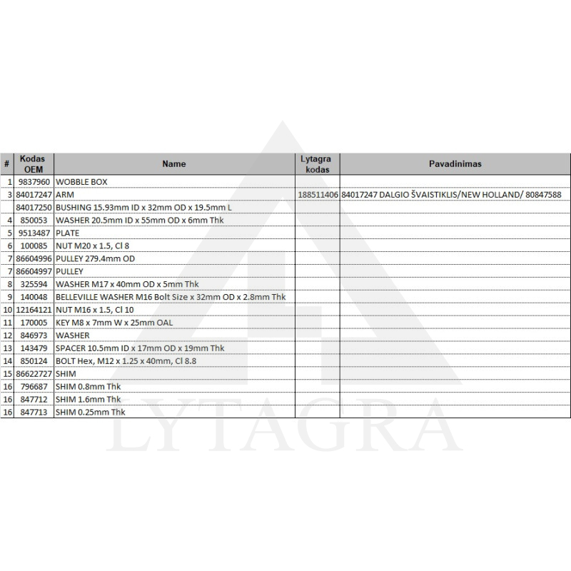 84017247 IZKAPTS KLANIS NEW HOLLAND