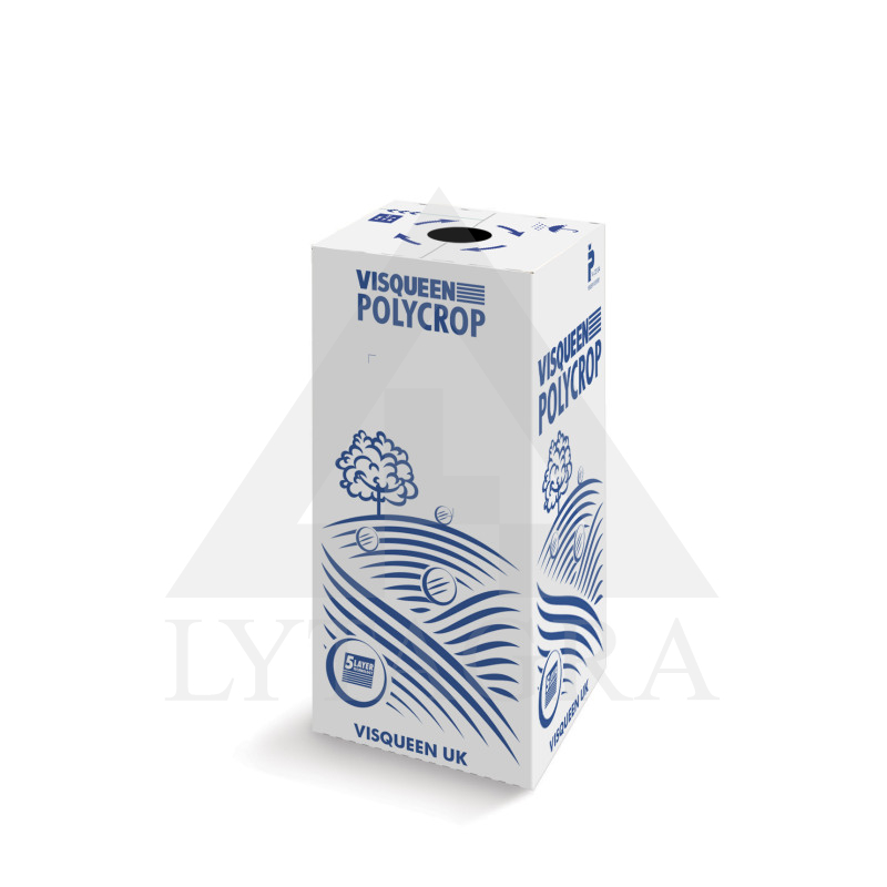 "POLYCROP" BALTA 500MM x 1800M X 0.025MM 5 SLĀŅU PĀRKLĀJUMA PLĒVE