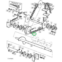 AZ17183 ĶĒDE JOHN DEERE