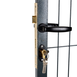 VĀRTI AR SEGMENTU PILDĪJUMU 1230X890 ZN+RAL7016