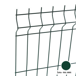 Zaļā žoga segments 5.0 (+/-0.2 mm), 1.73x2.5 m